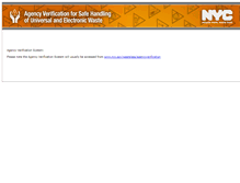 Tablet Screenshot of nycagencysafehandling.com